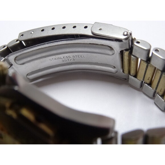 34mm TAG Heuer 3000 Pro 934.213 MidSize 2Tone Gold Steel 200M Quartz Dive Watch - Picture 10 of 14